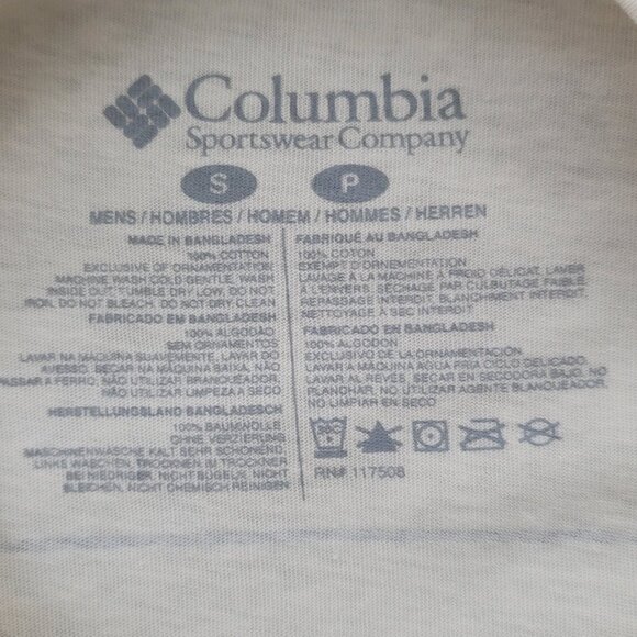Ladies Columbia Cream Colored T-shirt Small - Picture 4 of 10